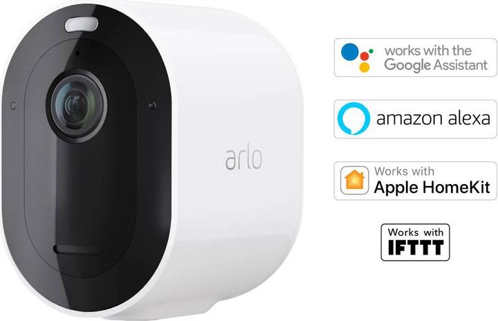 Produktbild Arlo Pro 3 Spotlight Kamera, 4er Set weiss (2560 x 1440 Pixels)
