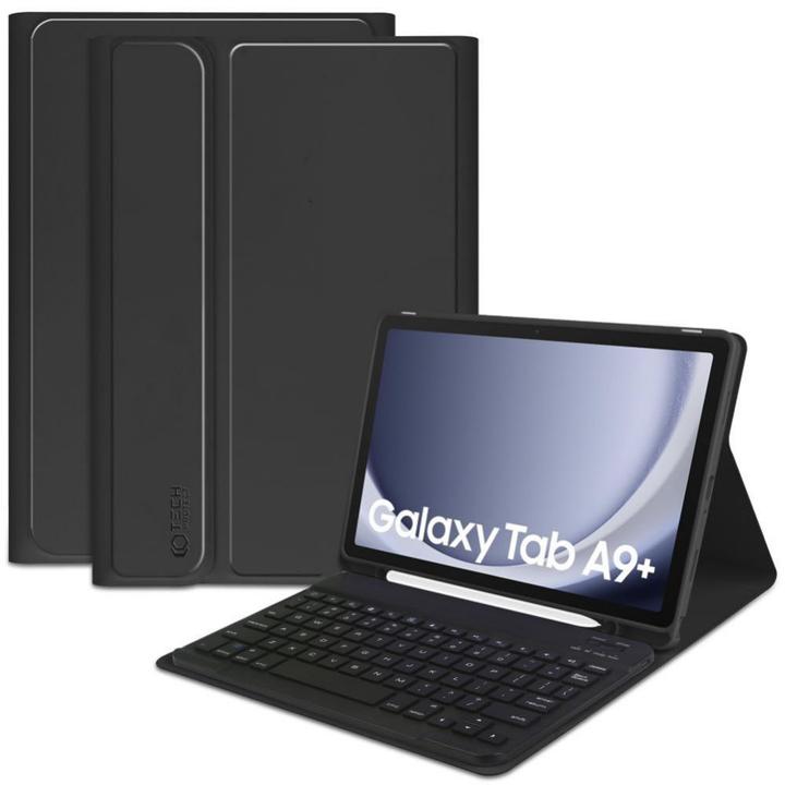 Tech-Protect Custodia SC Pen + Keyboard con tastiera (Ing. Int., Galaxy Tab A9+)