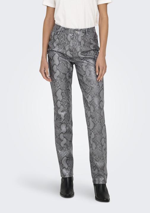 Immagine prodotto Only ONLAZULA Pantaloni in ecopelle dal taglio dritto Pantaloni in ecopelle (L)