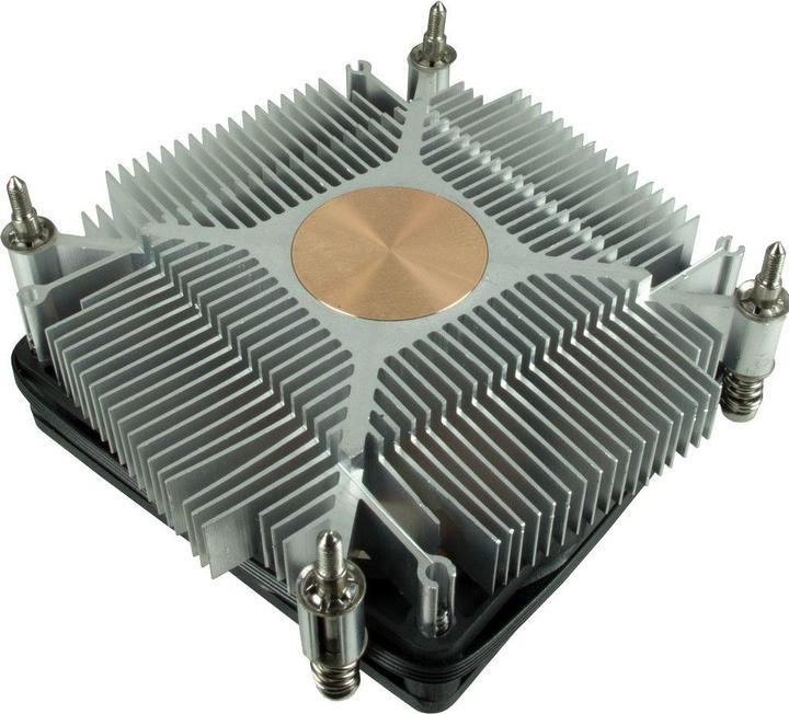 Actual product image Intertech Argus T-200 Active all-in-one CPU cooler for almost all common processors and a TDP with up to 85W (80 mm)