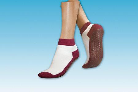 Actual product image Suprima Anti-slip socks bordeaux (35 - 38)