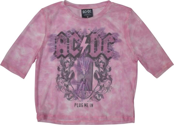 Produktbild AC/DC Plug Me In Kurzes Top Langärmlig (XXS)