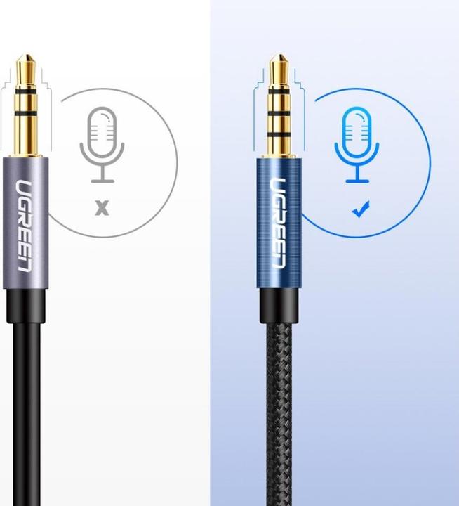 Produktbild Ugreen 3.5mm Klinke — 3.5mm Klinke (1 m, 3.5mm Klinke (AUX))