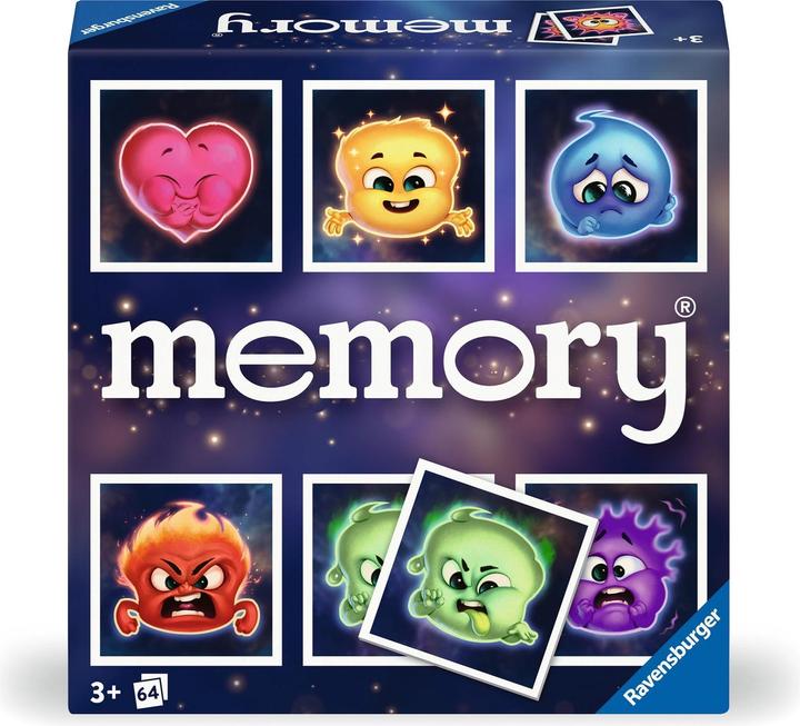 Image du produit Ravensburger 23487 memory® Émotions. Le jeu classique de montre sur 32 paires de cartes (Multilingue)