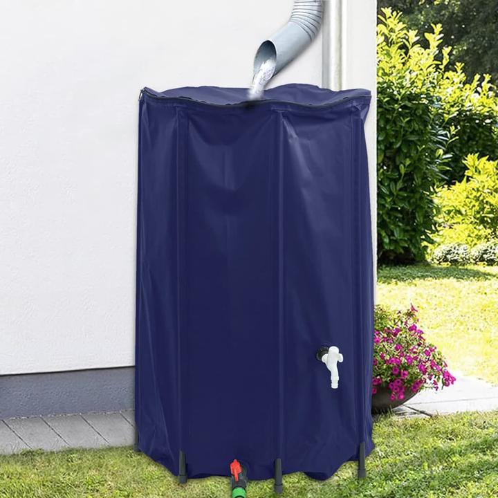 Produktbild VidaXL Wassertank mit Wasserhahn Faltbar 500 L PVC (500 l)