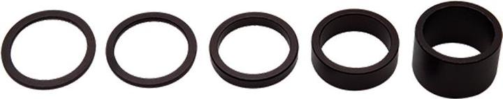 Produktbild PRO Steuersatz-Spacer 28.6 mm Alu Set 2, 5, 10, 20 mm schwarz