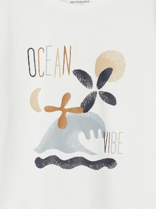 Produktbild Vertbaudet Jungen T-Shirt mit grossem Print, Recycling-Baumwolle (92)