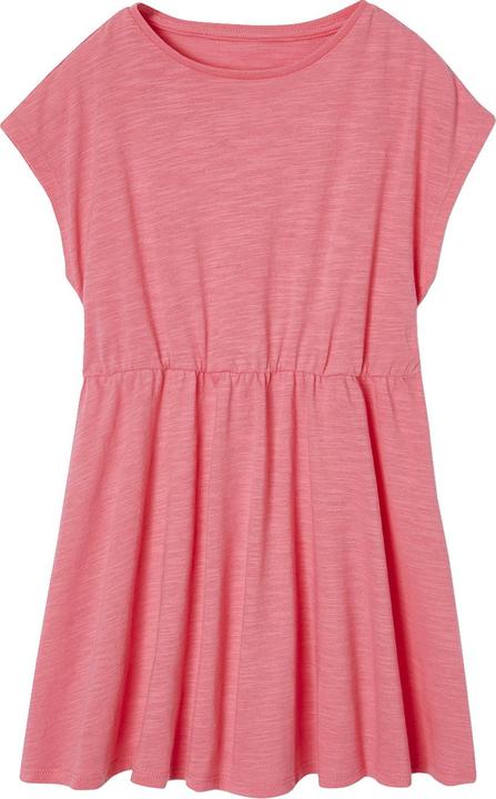 Vertbaudet Mädchen-Set: Geblümte Jacke mit Steppnähten & Kleid