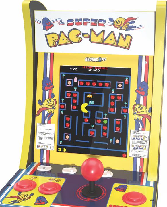 Actual product image Arcade1Up Super Pac-Man Counter Cade