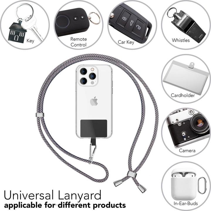 Produktbild Nalia Universal Handykette zum Umhängen mit Pad