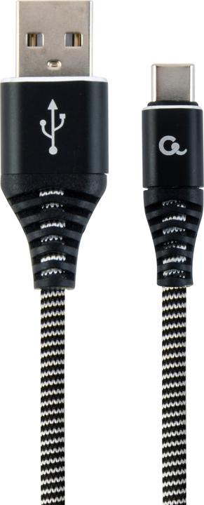 Immagine prodotto Gembird CC-USB2B-AMCM-2M-BW Cavo USB 2.0 USB A USB C Nero (2 m, USB 2.0)
