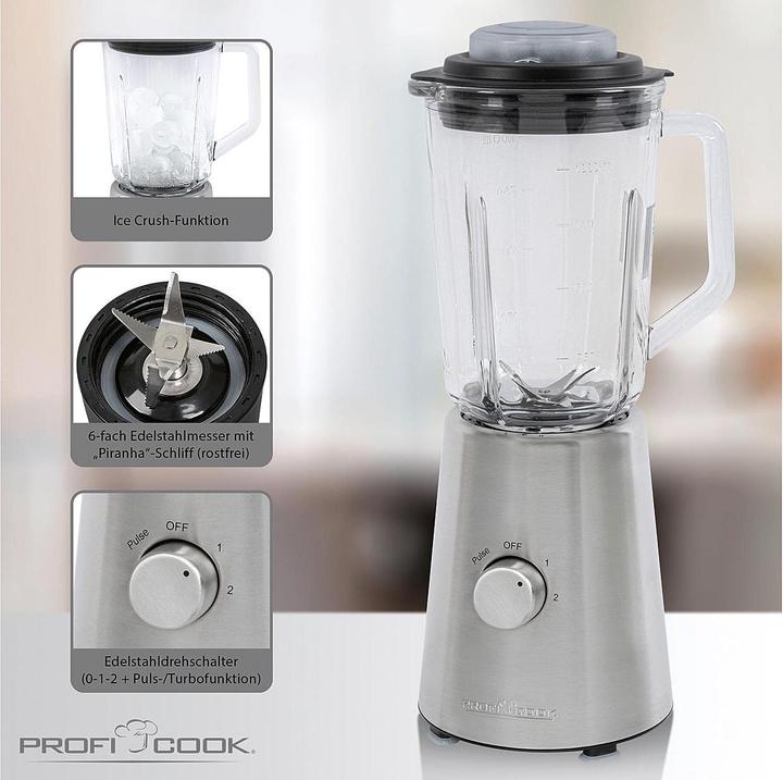 Produktbild Proficook Universalmixer Edelstahlgehäuse (500 W)