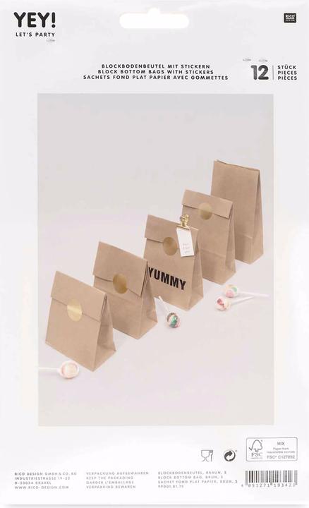 Actual product image Paper Poetry Gift bag set (Gift box, 12 x)