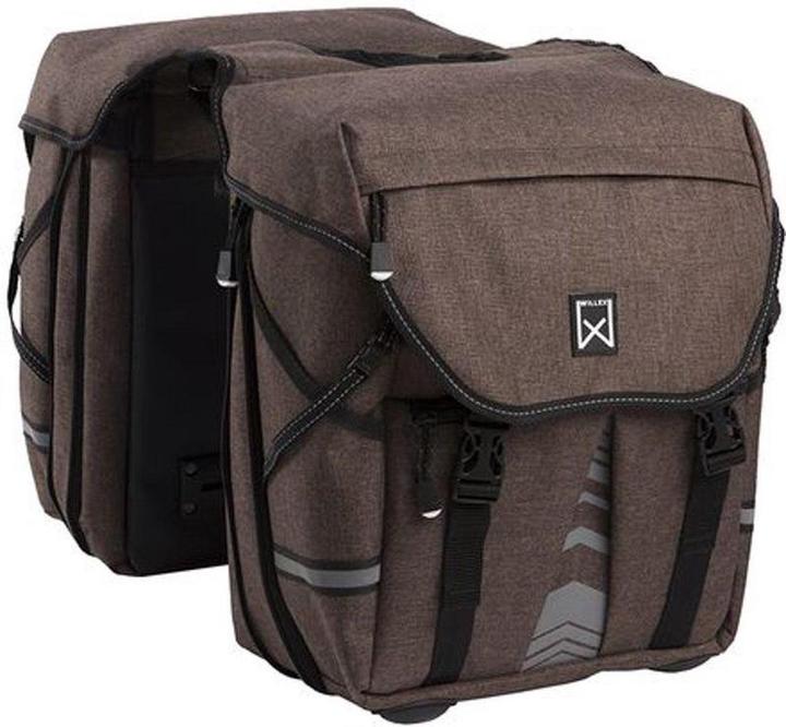 Willex Gepäcktasche 20 Liter - braun (Gepäckträgertasche)