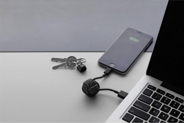 Produktbild Native Union Key Cable USB-A to Lightning Black (0.15 m, USB 2.0)