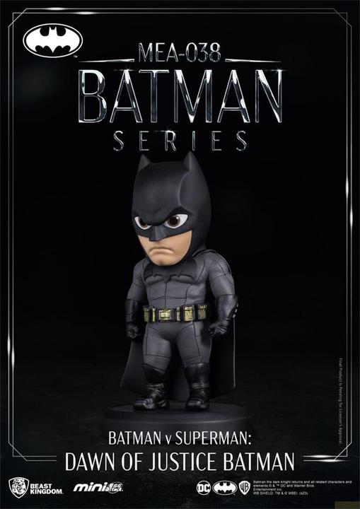 Actual product image Beast Kingdom DC Comics Mini Egg Attack Figure Batman v Superman: Dawn of Justice Batman 8 cm