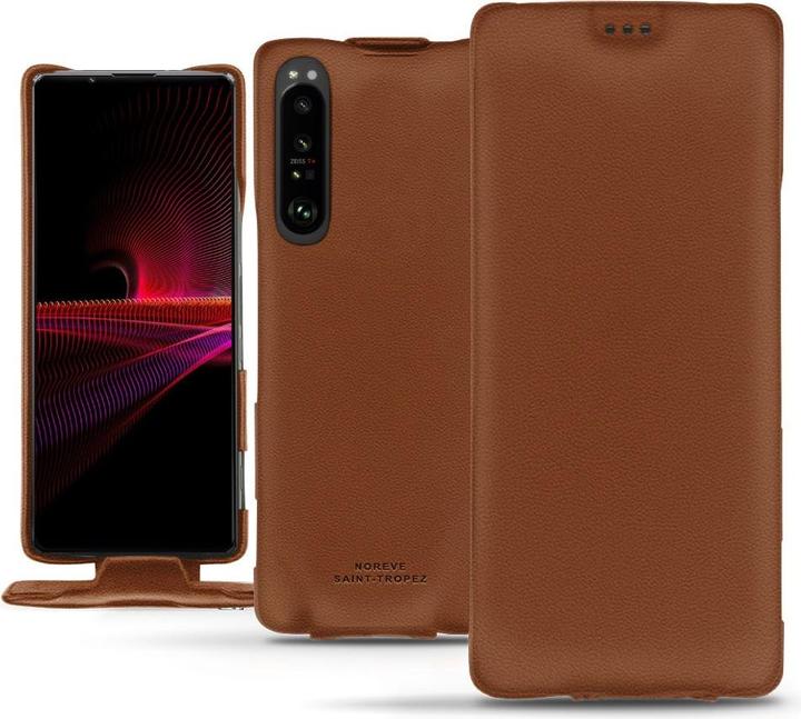 Noreve Lederschutzhülle vertikal (Sony Xperia 1 III)