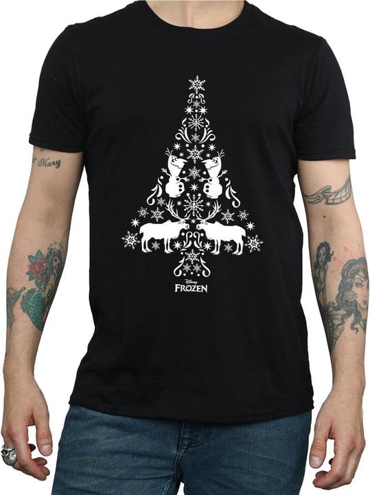 Immagine prodotto Disney Frozen Christmas Tree Maglietta Uomo (XL)