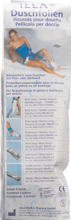 Produktbild Illa Dusch Schutzfolie 110x40cm Bein (Duschen / Baden)