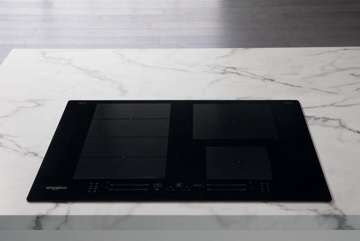 Actual product image Whirlpool induction hob WF S7560 NE 60 cm, 1 FlexiSlide, Booster, Black
