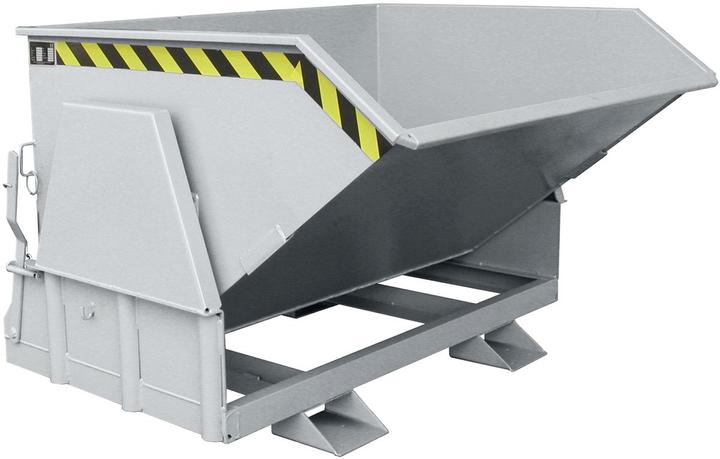 Image du produit eurokraft pro Benne basculante, hauteur hors tout standard, sans châssis (800 l)
