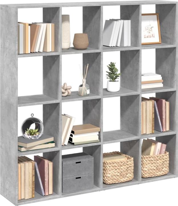 Image du produit VidaXL Bibliothèque Séparation de pièces Etagère murale Etagère sur pied Séparation de pièces Etagère (137.5 x 29 x 137.5 cm)