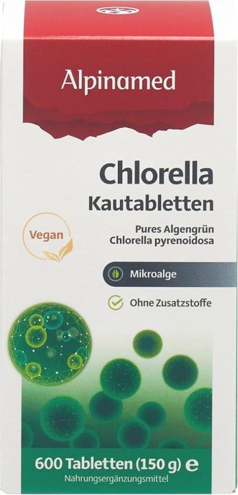 Produktbild Alpinamed Chlorella Tabl (600 Stück, Tabletten, 212 g)
