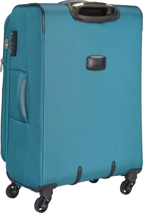 Actual product image D&N Travel Line 6400 2-4-roll suitcase set 3 pcs. (202 l, XL (from 140l))