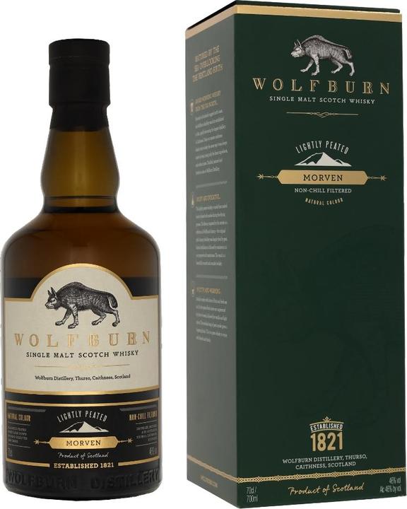 Wolfburn Morven (Single Malt, Scotch whisky, 1 x 70 cl)