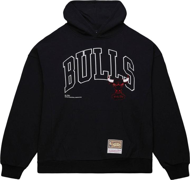 Mitchell & Ness Fleece Oversized Hoody Chicago Bulls - S (S)