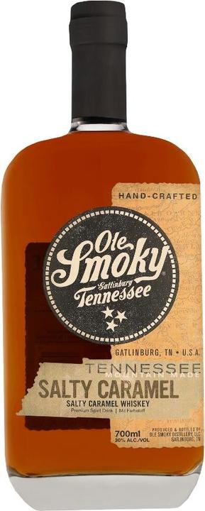 Actual product image Ole Smoky Salted Caramel Tennessee Whiskey 30% Vol. 0,7l