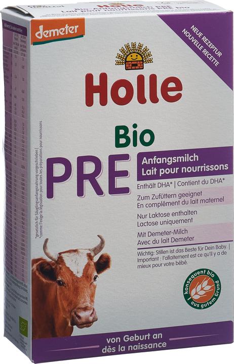 Holle Bio-Anfangsmilch Pre (400 g, ab Geburt)