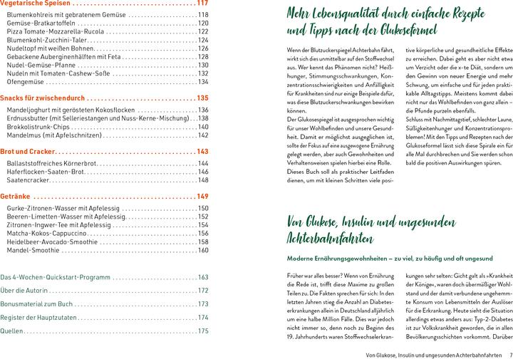 Produktbild Die Glukose-Formel: Das Kochbuch (Deutsch, Veronika Pichl, 2023)