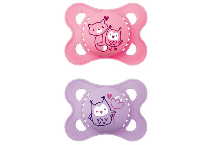Immagine prodotto MAM Ori.Pure Silicone 0-6 bambina (2 x, dalla nascita)