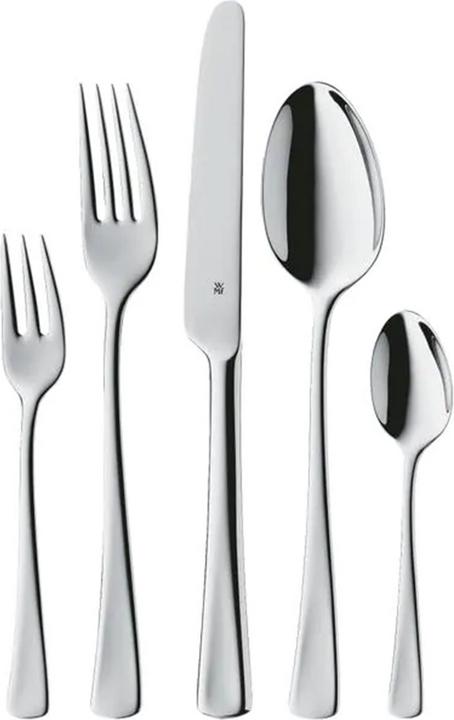 Besteck Besteckset 12 Personen Denver 60tlg Monoblocmesser Edelstahl poliert (60 Stück, Besteck Set)