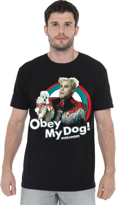 Immagine prodotto Zoolander Obey My Dog Maglietta Uomo (5XL)