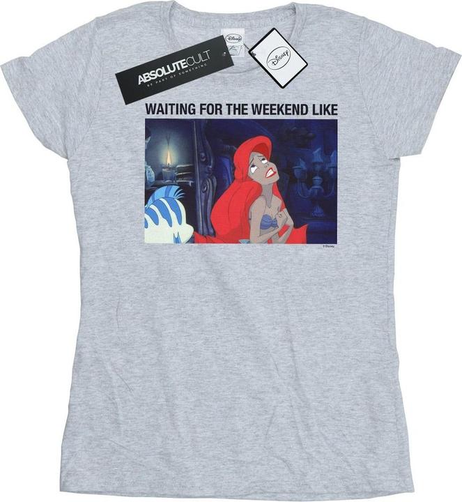 Produktbild Disney The Little Mermaid Waiting For The Weekend TShirt (S)