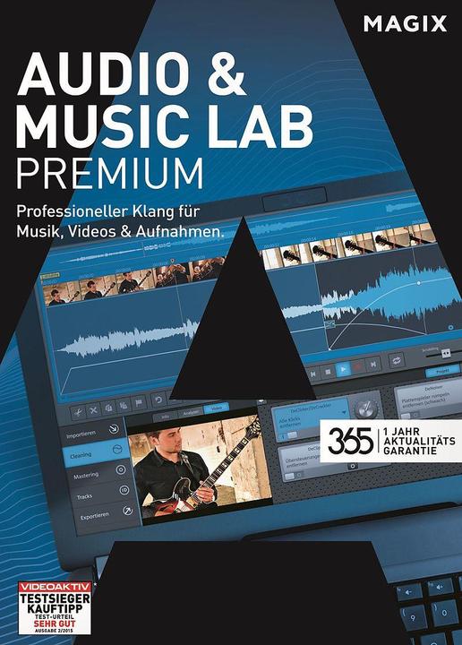 Produktbild Magix Audio & Music Lab Premium 365 (1 User, unbegrenzt)