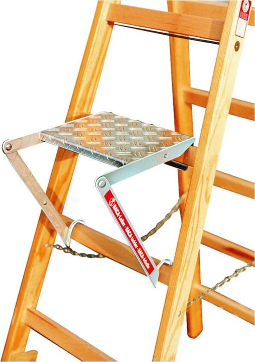 Immagine prodotto Haca Piattaforma di lavoro pieghevole in alluminio, superficie di appoggio di circa 230 x 280 mm (Piattaforma di lavoro)