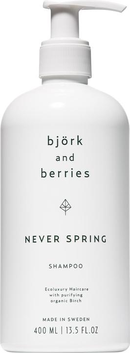 Immagine prodotto Björk & Berries Shampoo Never Spring (400 ml, Shampoo liquido)