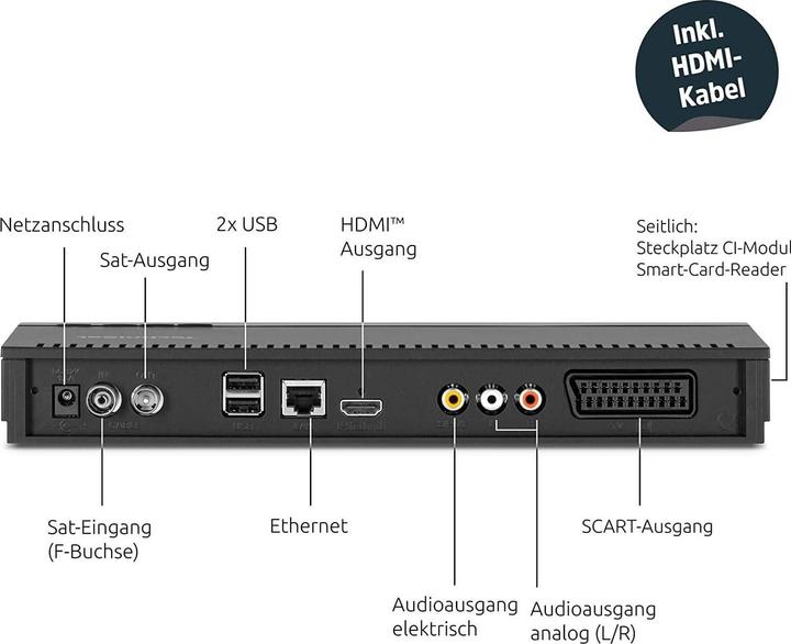 Actual product image TechniSat Technician K4 ISIO (DVB-C, CI+ slot)