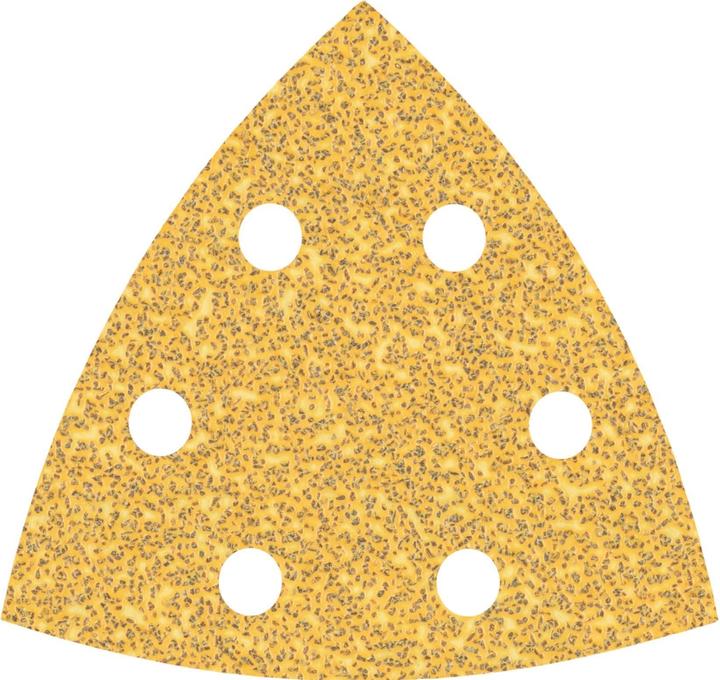 Actual product image Bosch Professional Zubehör Expert C470 Sanding Paper for Delta Sander, 93 mm, G 40, 5 pcs. (40)