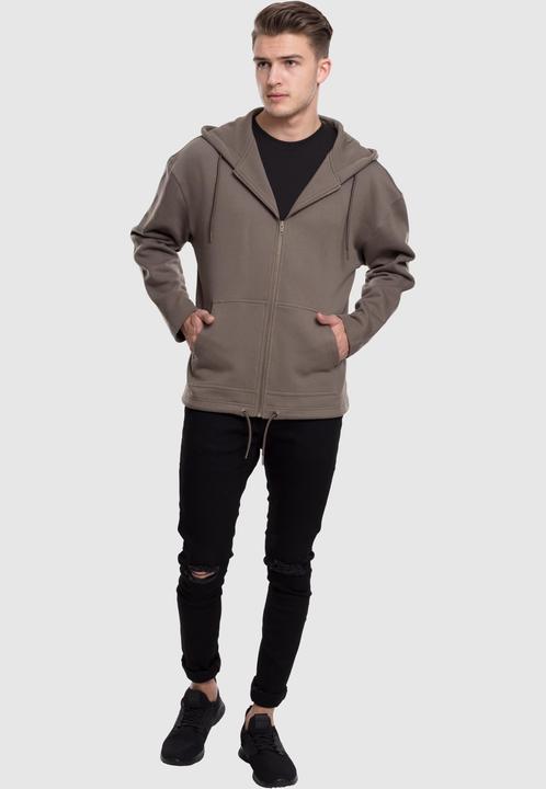 Immagine prodotto Urban Classics Felpa lunga con cappuccio e zip (S)