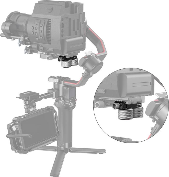 Actual product image SmallRig 3125 Counterweight Kit for DJI RS 2 / RSC 2 and selected ZHIYUN gimbals (Gimbal counterweight)