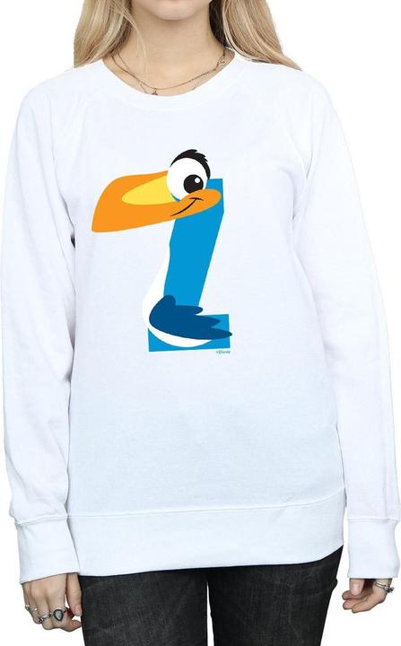 Actual product image Disney Womens/Ladies Alphabet Z Is For Zazu Sweatshirt (S)