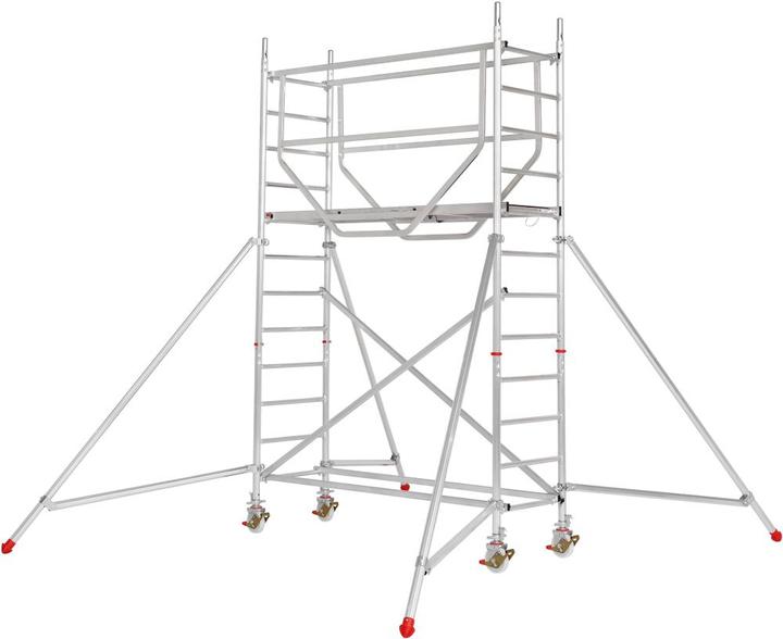 Actual product image kaiserkraft Safety mobile scaffold tower (Multi-purpose ladder, 208 cm)