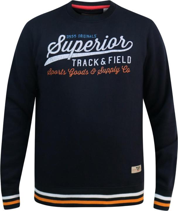 DUKE Marlow D555 Superior Track & Field Sweatshirt Rundhalsausschnitt