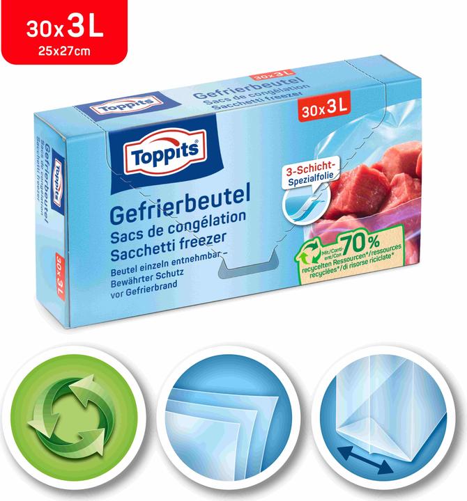 Produktbild Toppits Gefrierbeutel (30 x)