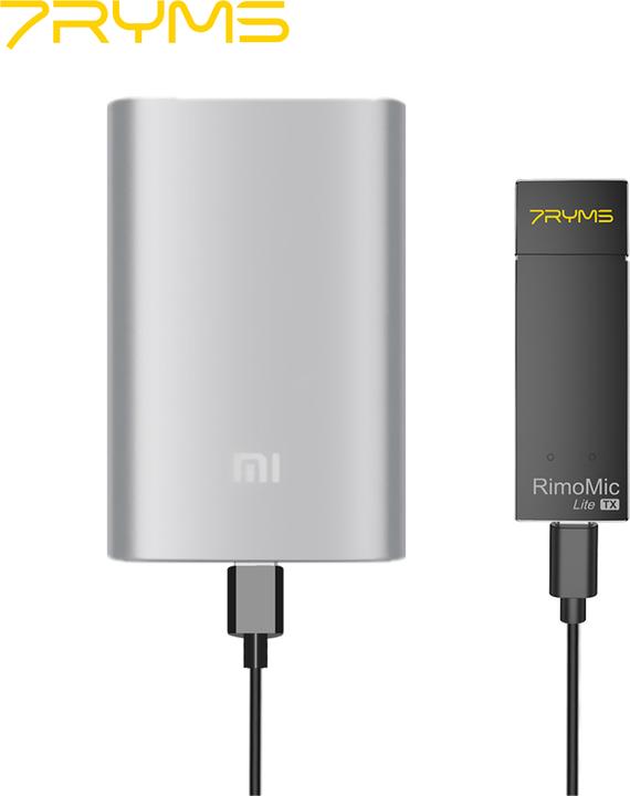 Produktbild 7Ryms Streaming and Video Mini Wireless Microphone (For USB-C & USB-A Interface) Rimomic Lite UC - Pink