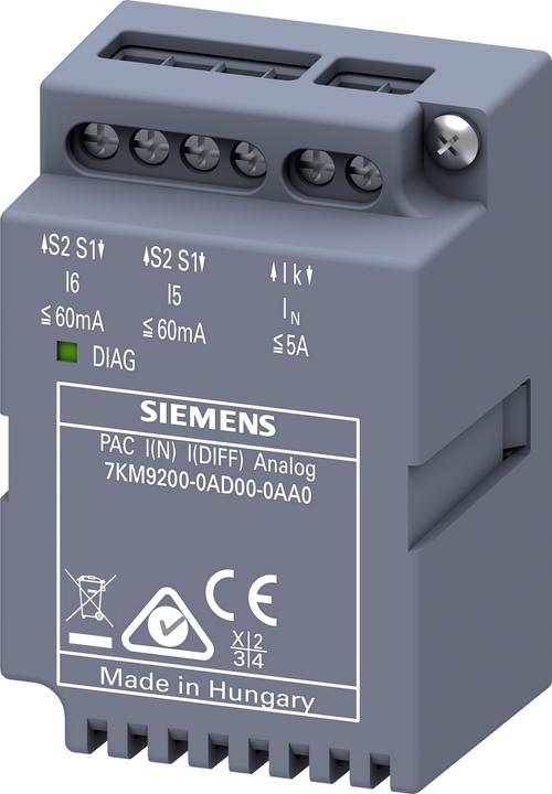 Image du produit Siemens I(N),I(Diff) expansion module,analog, pl